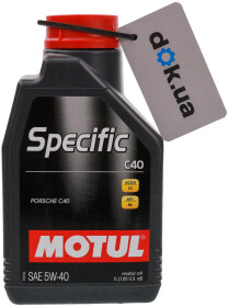 Моторна олива Motul Specific C40 5W-40 синтетична