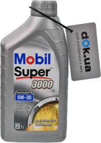 Моторное масло Mobil Super 3000 X1 Formula FE 5W-30 синтетическое