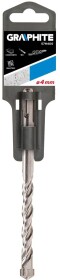 Бур Graphite 57H400 спиральный по бетону 4 мм