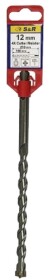 Бур S&R Meister 201012210 спіральний по цеглі та бетону 12 мм