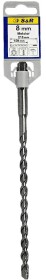 Бур S&R Meister 200008210 спіральний по цеглі та бетону 8 мм