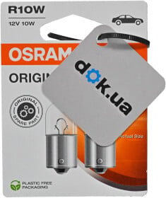 Автолампа Osram Original R10W BA15s 10 W прозрачная 5008-2BL