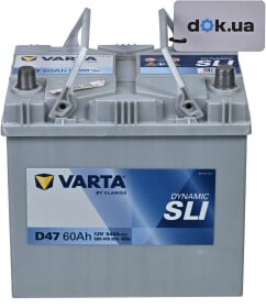 Акумулятор Varta 6 CT-60-R Dynamic SLI 5604100543132