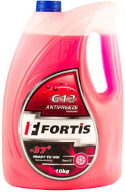 Готовий антифриз Fortis G12 червоний -37 °C