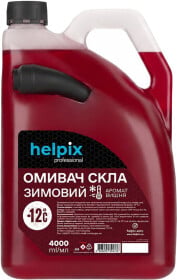 Омыватель стекла Helpix Professional зимний -12°С вишня