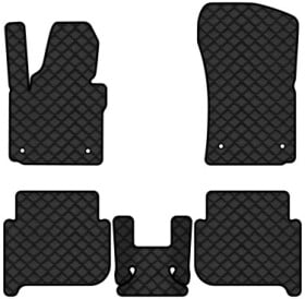 Комплект килимків EVAtech VW31089C5AV4BBB чорний без логотипа
