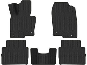 Комплект килимків EVAtech MZ33322CD5VL4RBB чорний без логотипа