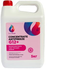 Концентрат антифриза NanoFrost Concentrate G12+ розовый