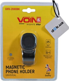 Держатель для телефона Voin UHV-2690BK