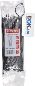 Стяжка Apro ctb3200 200 мм 3 мм 100 шт