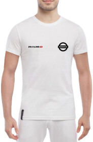Футболка мужская Globuspioner классическая Nissan Nismo Mini белый спереди