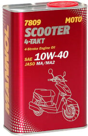 Моторное масло 4T Mannol Scooter 4-Takt 10W-40 полусинтетическое