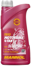 Моторное масло 4T Mannol Motorbike 4-Takt 10W-40 синтетическое