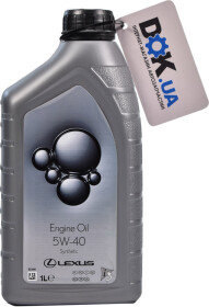 Моторна олива Toyota ENGINE OIL LEXUS 5W-40 синтетична