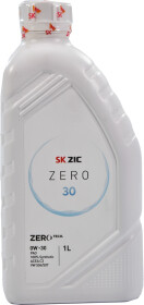 Моторное масло ZIC ZERO 30 0W-30 синтетическое