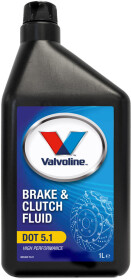 Тормозная жидкость Valvoline Brake &amp; Clutch DOT 5.1 ABS ASR