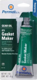 Формирователь прокладок Permatex Gear Oil RTV серый