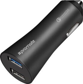 USB зарядка в авто Promate Robust-QC3 ROBUSTQC3BLACK