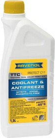 Готовый антифриз Ravenol TTC Protect C11 G11 желтый -40 °C