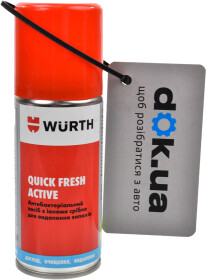 Очисник кондиціонера Würth Quick Fresh Active спрей