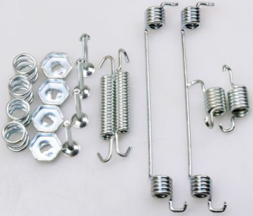 Монтажный комплект барабанных тормозных колодок Denckermann B160061