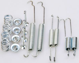 Монтажный комплект барабанных тормозных колодок Denckermann B160091