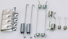 Монтажный комплект барабанных тормозных колодок Denckermann b160014