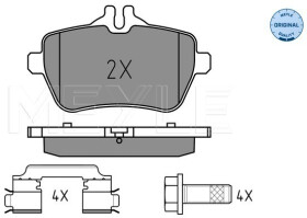 Тормозные колодки Meyle 0252507119