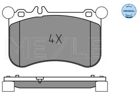 Тормозные колодки Meyle 0252521917