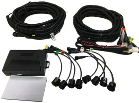 Штатный парктроник Brees HD-AC-9-10-HY 8S Honda с белыми датчиками