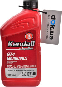 Моторное масло Kendall GT-1 Endurance with LiquiTek 10W-40 полусинтетическое