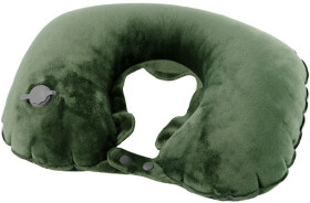 Надувна подушка КЕМПИНГ Comfort 1001190 зелений без логотипа