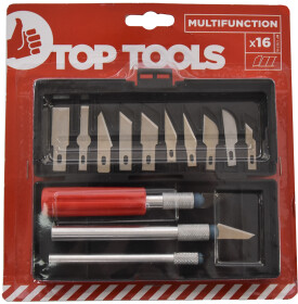 Набор скальпелей Top Tools 17B716 монолитное 3 шт.