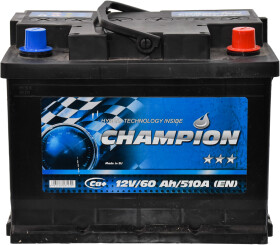 Аккумулятор Champion 6 CT-60-R Black CHB600