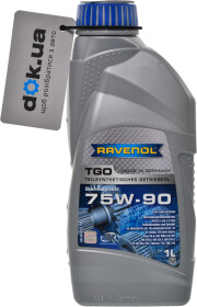 Трансмиссионное масло Ravenol TGO GL-5 75W-90 полусинтетическое