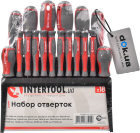 Набір викруток Intertool VT3350 18 шт.