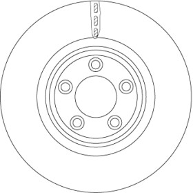 Тормозной диск TRW DF6223S
