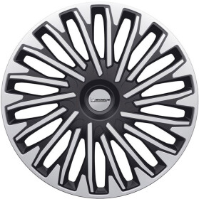 Комплект ковпаків на колеса Michelin Soho колір сріблястий + чорний