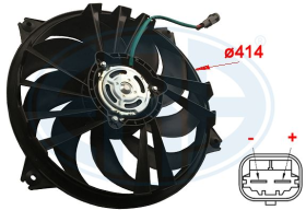 Вентилятор системы охлаждения двигателя ERA 352011