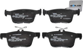 Тормозные колодки Delphi LP2490