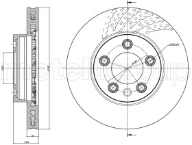 Тормозной диск Metelli 23-0919C