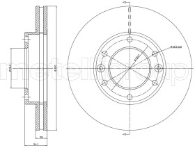 Гальмівний диск Metelli 23-1174C