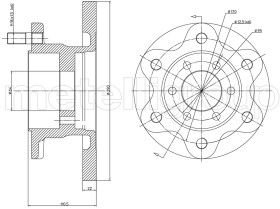 Тормозной диск Metelli 23-0909