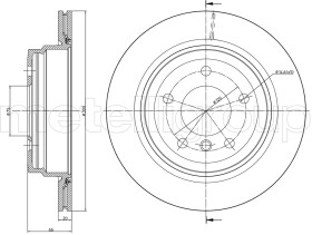 Тормозной диск Metelli 23-0871C