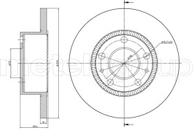 Тормозной диск Metelli 23-0779