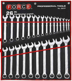 Набір ключів ріжково-накидних Force 5261P 6-32 мм 26 шт