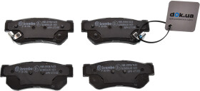 Тормозные колодки Brembo P 30 014