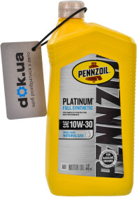 Моторное масло Pennzoil Platinum 10W-30 синтетическое