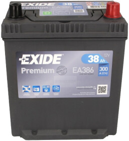 Аккумулятор Exide 6 CT-38-R Premium EA386