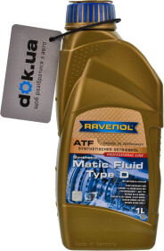Трансмиссионное масло Ravenol ATF Matic Fluid Type D синтетическое